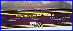 MTH 20-4027 B&M 5-car Madison Passenger Set New
