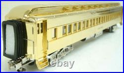 MTH 20-4029 NYC 5-Car Millennium Gold Plated Passenger Set EX/Box