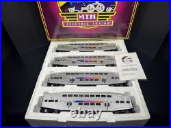 MTH 20-61051 New Jersey Transit NJT bi-level Bombardier passenger 4-car set LNIB