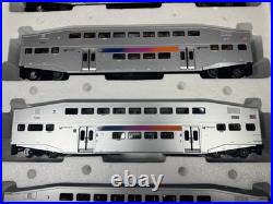 MTH 20-61051 New Jersey Transit NJT bi-level Bombardier passenger 4-car set LNIB