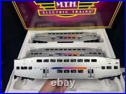 MTH 20-61051 New Jersey Transit NJT bi-level Bombardier passenger 4-car set LNIB MTH 20-61051 New Jersey Transit NJT bi-level Bombardier passenger 4-car set LNIB