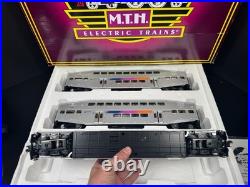 MTH 20-61051 New Jersey Transit NJT bi-level Bombardier passenger 4-car set LNIB