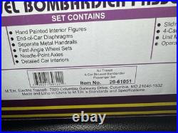 MTH 20-61051 New Jersey Transit NJT bi-level Bombardier passenger 4-car set LNIB
