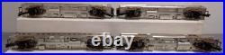 MTH 20-64088 O Santa Fe 70' Streamlined RPO Ribbed 4-Car Passenger Set LN/Box