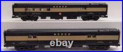 MTH 20-64137 O Monon 2-Car 80' Streamlined Baggage/RPO Passenger Set EX/Box