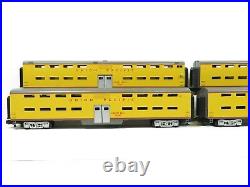 MTH 20-65018 Union Pacific 4-Car Bi-Level Passenger Set LN