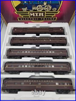 MTH 20-65043 Pennsylvania 5-Car 70' Streamlined Passenger Set Lighted VIDEO MTH 20-65043 Pennsylvania 5-Car 70' Streamlined Passenger Set Lighted VIDEO