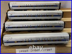 MTH 20-65058 Long Island Amfleet O Scale Passenger Train 4 Car Coach Set LIRR