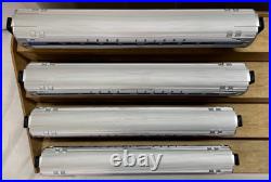 MTH 20-65058 Long Island Amfleet O Scale Passenger Train 4 Car Coach Set LIRR