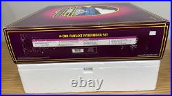 MTH 20-65058 Long Island Amfleet O Scale Passenger Train 4 Car Coach Set LIRR