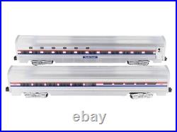 MTH 20-6508 O Amtrak Premier 70' Aluminum Passenger Car Set (Set of 2) MT/Box