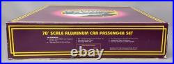 MTH 20-6510 O Gauge Union Pacific Premier 70' Aluminum Passenger 5-Car Set EX