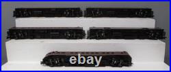 MTH 20-6514 O Gauge Norfolk & Western 70' Streamlined 5-Car Passenger Set LN/Box
