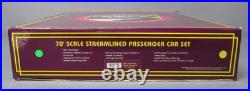 MTH 20-6514 O Gauge Norfolk & Western 70' Streamlined 5-Car Passenger Set LN/Box
