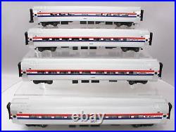 MTH 20-6519 O Amtrak Amfleet Passenger Car Set (Set of 4)