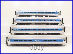 MTH 20-6520 Metra Amfleet 4-Car Passenger Set NIB