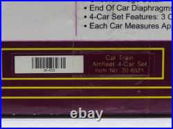 MTH 20-6521 Amfleet 4-Car Passenger Set LN