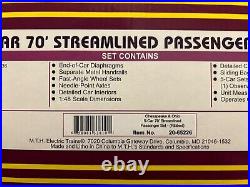 MTH 20-65226 Chesapeake and Ohio 5 car 70' passenger set NIB