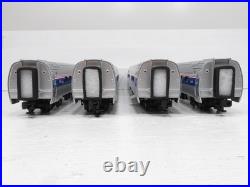 MTH 20-6531 Amfleet 4-Car Passenger Set LN