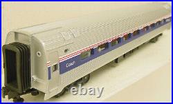 MTH 20-6531 O Gauge Amtrak Amfleet 4-Car Passenger Set LN/Box