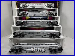 MTH 20-6545 CB&Q California Zephyr 70' streamlined passenger 5-car set VG+ MTH 20-6545 CB&Q California Zephyr 70' streamlined passenger 5-car set VG+