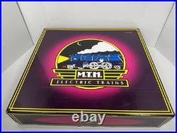 MTH 20-6545 CB&Q California Zephyr 70' streamlined passenger 5-car set VG+ MTH 20-6545 CB&Q California Zephyr 70' streamlined passenger 5-car set VG+