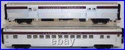 MTH 20-6547 Canadian Pacific 5Car 70' Streamlined Passenger Set Ribbed Premier O