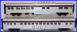 MTH 20-6547 Canadian Pacific 5Car 70' Streamlined Passenger Set Ribbed Premier O