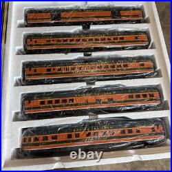 MTH 20-6551 Great Northern 5 Car 70' ABS Passenger Set- Smooth Rare