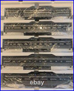 MTH 20-6554 O New York Central 70' Streamlined Passenger Car Set MINT