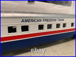 MTH 20-6593 American Freedom 5-Car 70' ABS Passenger Set Smooth NIB