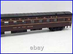 MTH 20-66010 Pennsylvania 2-Car 70' Sleeper + Diner Passenger Set NEW Tested