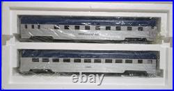 MTH 20-6626 Nickel Plate Road 70' Streamlined Sleeper/Diner Passenger 2-Car Set
