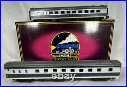 MTH 20-6667 O Gauge Missouri Pacific 2-Car 70' ABS Slot/Diner Passenger Set MTH 20-6667 O Gauge Missouri Pacific 2-Car 70' ABS Slot/Diner Passenger Set