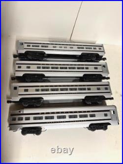 MTH 20-80002E PENNSYLVANIA ALUMINUM 4 CAR PASSENGER SET WithBOXES O GAUGE
