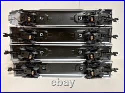 MTH 20-80002E PENNSYLVANIA ALUMINUM 4 CAR PASSENGER SET WithBOXES O GAUGE