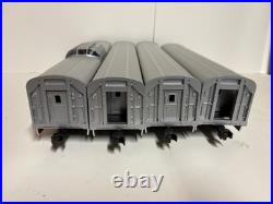 MTH 20-80002E PENNSYLVANIA ALUMINUM 4 CAR PASSENGER SET WithBOXES O GAUGE