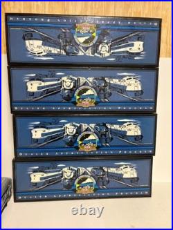 MTH 20-80002E PENNSYLVANIA ALUMINUM 4 CAR PASSENGER SET WithBOXES O GAUGE
