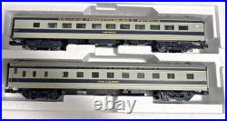 MTH 2-Car 70' Streamlined Sleeper/Diner Passenger Set (Smooth Sided) Road RF&P