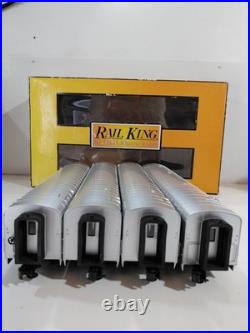 MTH 30-1657P O Gauge Model Railroad New York Central 4-Car Passenger Set/Box