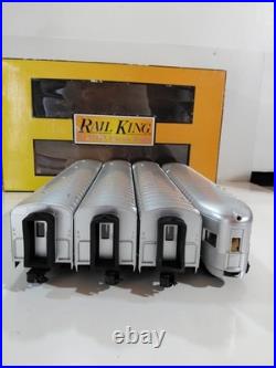 MTH 30-1657P O Gauge Model Railroad New York Central 4-Car Passenger Set/Box