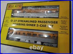 MTH 30-6150 RailKing D&RGW Rio Grande O Gauge 2-Car Passenger Set NEW & UNUSED