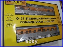 MTH 30-6150 RailKing D&RGW Rio Grande O Gauge 2-Car Passenger Set NEW & UNUSED