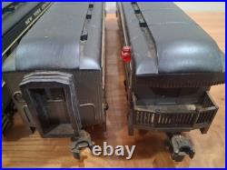 MTH 30-6256 New York Central 4 Car O-27 Madison Passenger Set Used