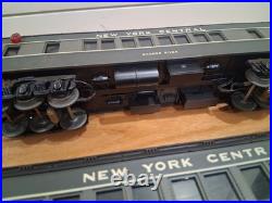 MTH 30-6256 New York Central 4 Car O-27 Madison Passenger Set Used