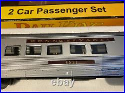 MTH 30-67034 Pennsylvania Streamlined 60 Sleeper/Diner -2 Car Passenger Set