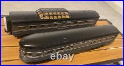 MTH 30-67133 O Rail King NYC 60' ABS Passenger Smooth & Vista 4 Car Set New Box MTH 30-67133 O Rail King NYC 60' ABS Passenger Smooth & Vista 4 Car Set New Box