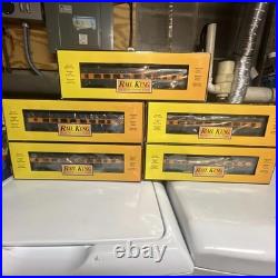 MTH 30-67709 Long Island 60' Streamlined Coach 5 Car Passenger Set NEW