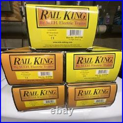 MTH 30-67709 Long Island 60' Streamlined Coach 5 Car Passenger Set NEW