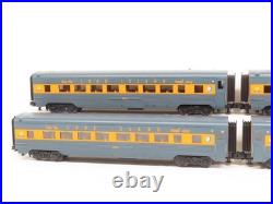 MTH 30-68260 Long Island 60' Streamlined Coach 4 Car Passenger Set LN